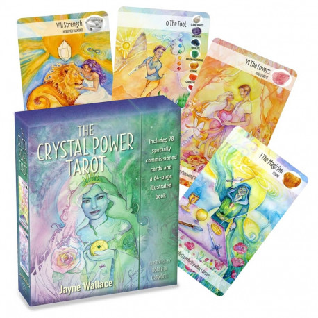 Cico Books The Crystal Power Tarot Card Set And Book