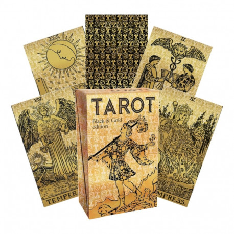 Lo Scarabeo Tarot Black And Gold Edition Tarot Cards