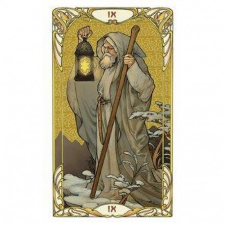 Tarot Mini Cards Lo Scarabeo Golden Art Nouveau
