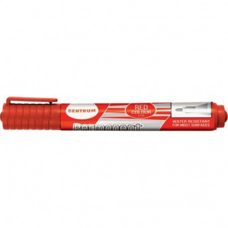 Marker permanentne Centrum 2-5 mm punane, kooniline