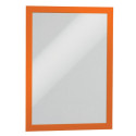 Iseliimuv infohoidja magnetkinnitusega DURABLE DURAFRAME A4, oranž, 2 tk