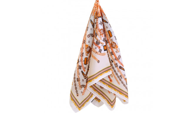 SOKISAHTEL FERRARA kreemjasvalge kirju kaelarätik 425