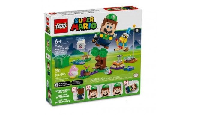 Super Mario Adventures with Interactive LEGO Luigi