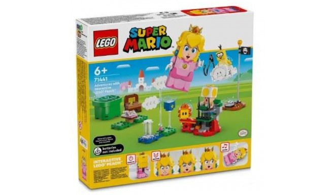 Super Mario seiklused koos interaktiivse LEGO Peachiga