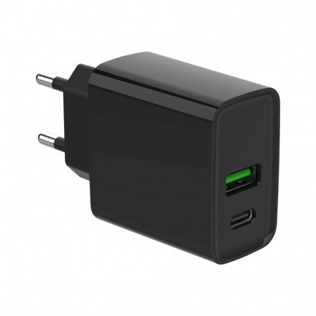 Gembird 2-port 20W USB Fast Charger | TA-UC-PDQC20-01-BK