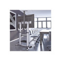 LOGILINK BP0084 TV monitor cart 60–100inch height adjustable 100kg max.