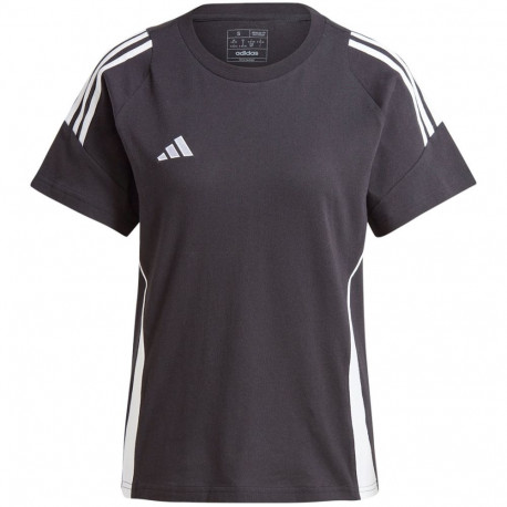 adidas naiste t-särk Tiro 24 Sweat Tee IJ9955 XS, must