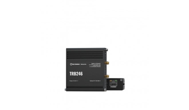 Teltonika Industrial router, IoT LTE gateway TRB246 Cat 4, 1x RJ45 100Mb/s, IP30