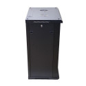 Extralink Rackmount cabinet 15U 600x600 Black wall mounted