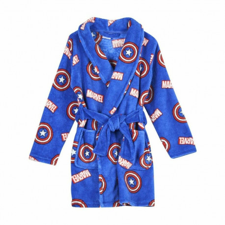 Children's Dressing Gown Marvel 30 1 30 Blue - 4 Years