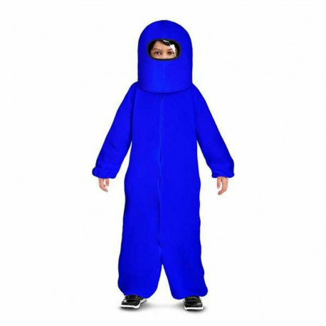 Costume for Children Among Us Impostor  Blue - XL