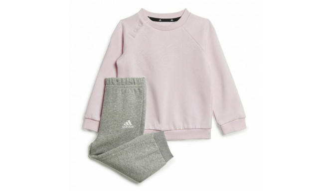 Bērnu Sporta Tērps Adidas Essentials Logo Rozā - 3-6 mēneši