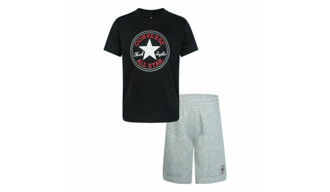 Children's Sports Outfit Converse Core Tee Black/Grey - 4-5 Years