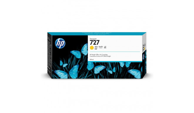 HP 727 300-ml Yellow DesignJet Ink Cartridge