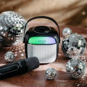 Adler AD 1199 black Karaoke speaker with microphone - SD/USB/AUX/Bluetooth