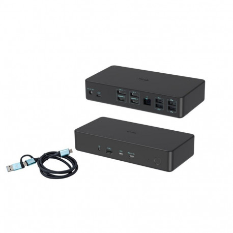 i-tec dokkimisjaam USB 3.0 / USB-C / Thunderbolt 3 professionaalne Dual 4K Display Generation 2 Powe