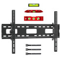 Maclean TV MC-421 Wall Mount Bracket 32"-90" VESA 600x400 80kg Tilting Universal Adjustable Spirit L