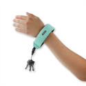 Carson Floating Wristband for 5 keys - Coral