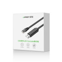 Ugreen kaabel USB - Ethernet RJ45 1.5m, must (CM204)