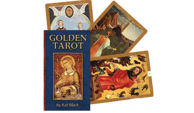 US Games Systems Golden Tarot Cards