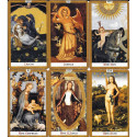 US Games Systems Golden Tarot Cards