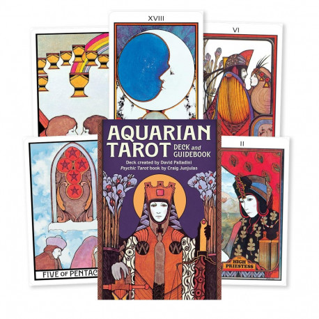 US Games Systems Aquarian Tarot Cards And User Guide