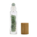 Ancient Wisdom Roller Bottle With Aventurine Crystals - Wooden Cap