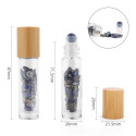 Ancient Wisdom Roller Bottle With Sodalite Crystals - Wooden Cap