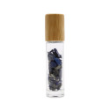 Ancient Wisdom Roller Bottle With Sodalite Crystals - Wooden Cap