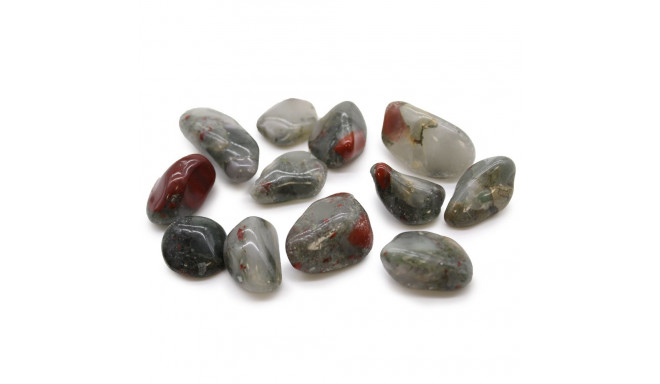 Ancient Wisdom Blood Stone (sephtonite) (12 Pcs. M Size)