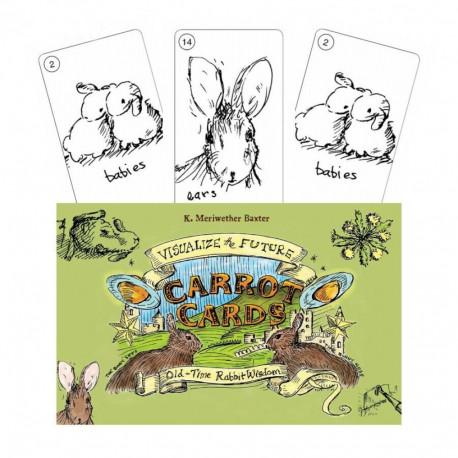 Schiffer Publishing Carrot Cards Tarot Cards