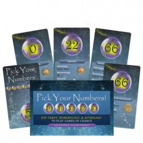 Schiffer Publishing Pick Your Numbers Tarot Cards