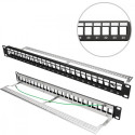 Patchpanel modular 24 ports STP