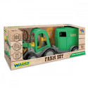 Wader Tractor with a horse trailer