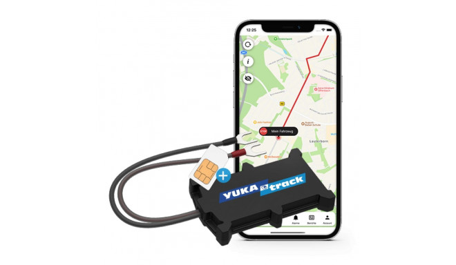 IoT YUKAtrack easyWire 2G AIO GPS Car Tracker with SIM + Data Flat
