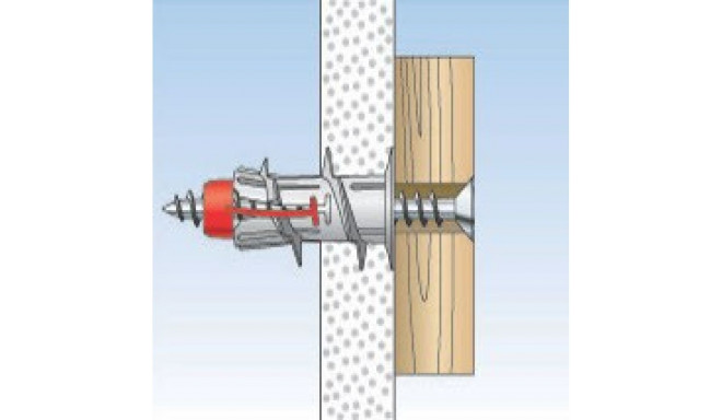 Dowels for plaster of paris. DUOBLADE with med. 25 pcs.