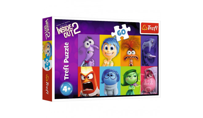 TREFL DISNEY Inside Out 2 Puzzle, 60 pcs