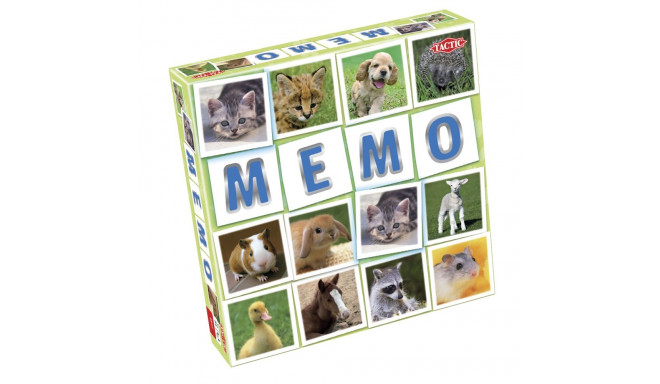 TACTIC Lauamäng Memo loomalapsed