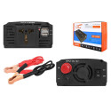 Power inverter in: 12V DC out: 230V/50Hz, 600W/1200W + 2xUSB-A 5V/2.4A LTC