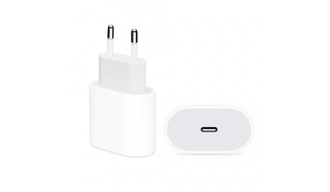 DCO IP14 20W PD Type-C pistik Kiire Laadija iPhone 14 / Pro / Max (OEM) Valge