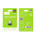 HOCO adapter USB A bluetooth UA18 black