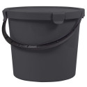 BUCKET WITH LID 10L 60790807 DARK GREY