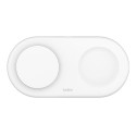 Belkin BOOST CHARGE PRO 2in1 Qi2 15w Magnetic Charging Pad | WIZ021VFWH