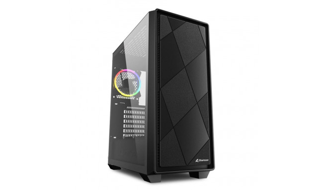 ATX Semi-tower Box Sharkoon VS8 RGB Black
