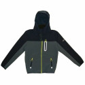 Anorak Joluvi Snaps Children's Black Dark blue - 10 Years