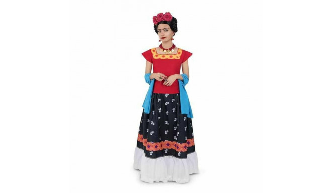 Costume for Adults My Other Me Frida Kahlo Red - M/L