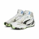 Basketball Shoes for Adults Puma Playmaker Pro Mid White - 43