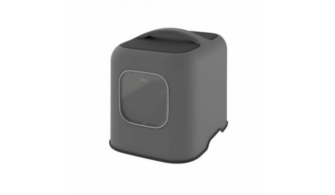 Cat Litter Box Rotho My Pet ANTRACITA Anthracite Plastic