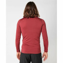 Bathing T-shirt Rip Curl  Corps Red Brown Men - S