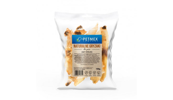 PETMEX dog chew Rabbit ear - 100g